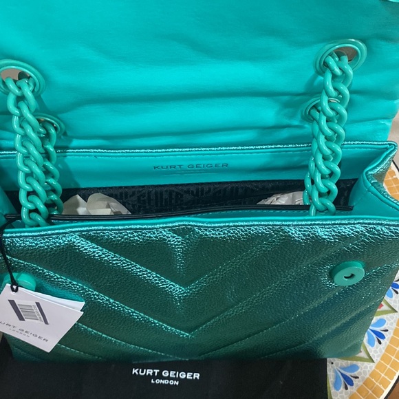 kurt geiger London Quilted Leather Shoulder Bag - Picture 4 of 13